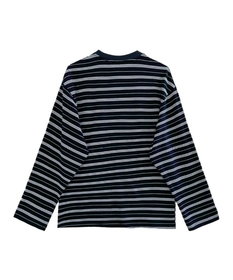 stripe loose tee / 2color　hm3216
