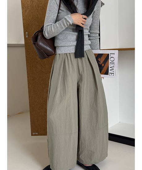 cocoon wide pants / 3color　hm3284