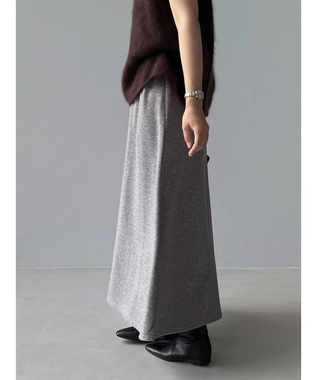 flowing a-line skirt / 4color　hm3286