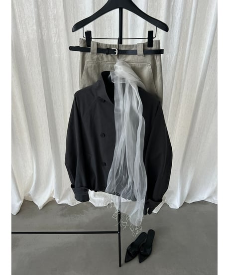 balloon hem jacket / 2color　hm3228