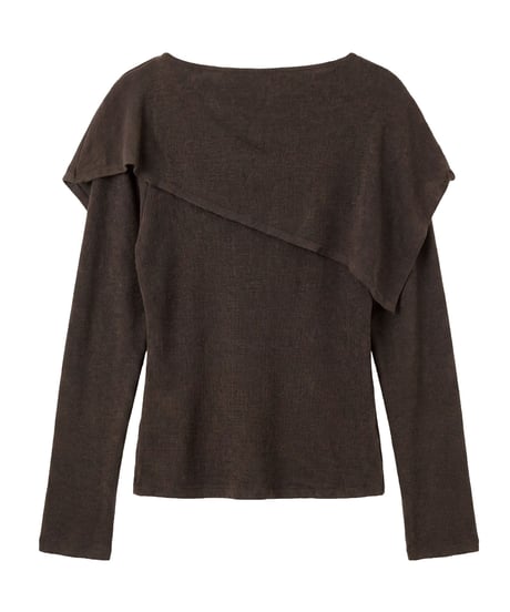 draped knit set / 3color　hm3264