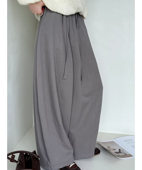 tencel wide pants / 3color　hm3289