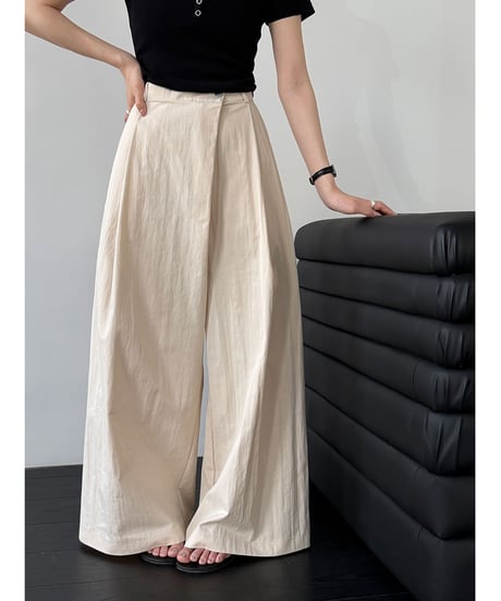 wide leg pants / 3color　hm3054