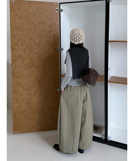 cocoon wide pants / 3color　hm3284