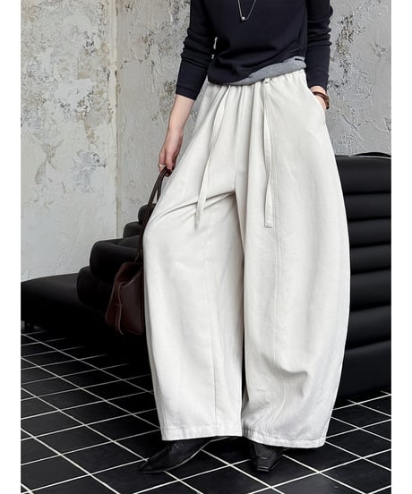 tencel wide pants / 3color　hm3289