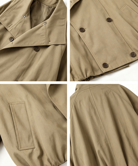 balloon hem jacket / 2color　hm3228