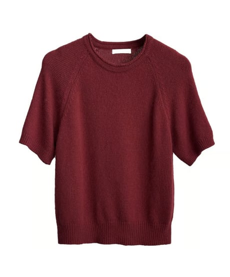 crewneck knit top / 4color　hm3285