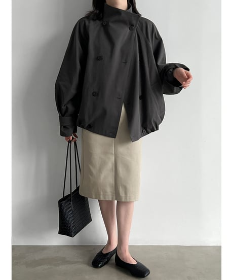 balloon hem jacket / 2color　hm3228