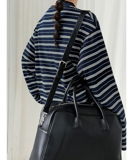 stripe loose tee / 2color　hm3216