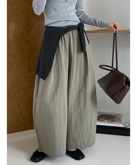 cocoon wide pants / 3color　hm3284
