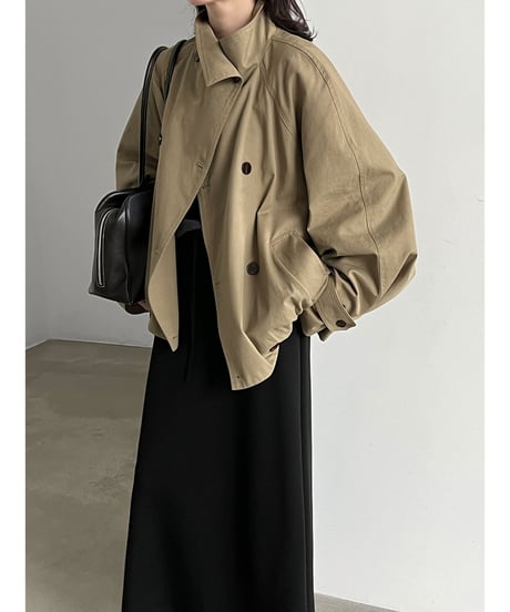 balloon hem jacket / 2color　hm3228