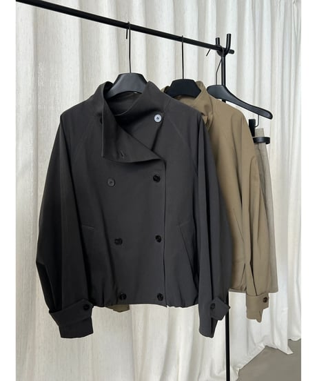balloon hem jacket / 2color　hm3228