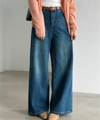 washed wide jeans　hm3242
