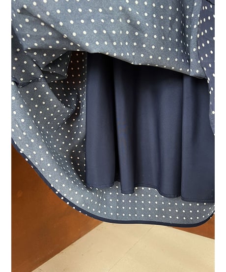 lace polka dress　hm3010