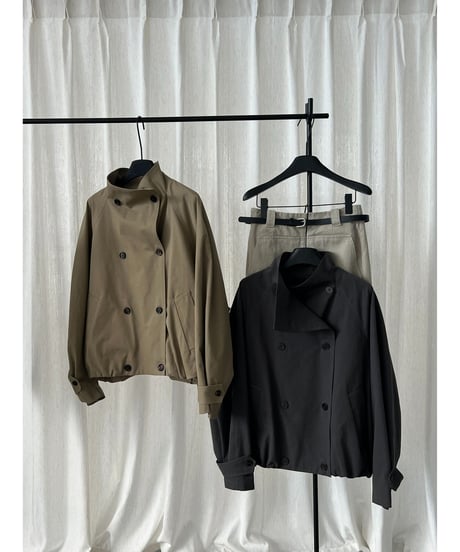 balloon hem jacket / 2color　hm3228