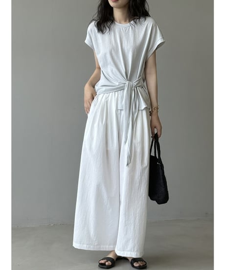 twist hem blouse / 2color　hm2407