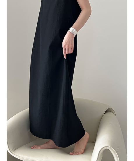 twist back dress / 3color　hm3020