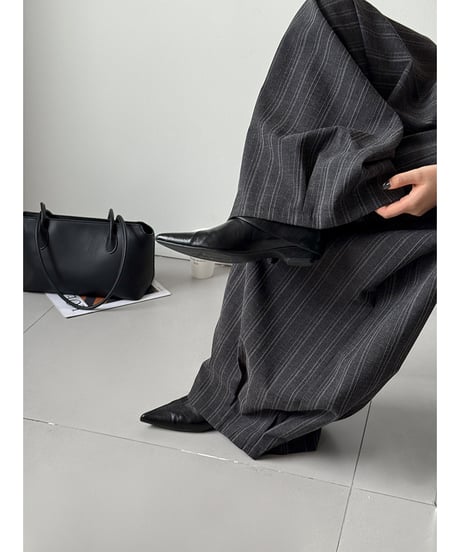 striped wide pants / 2color　hm3280