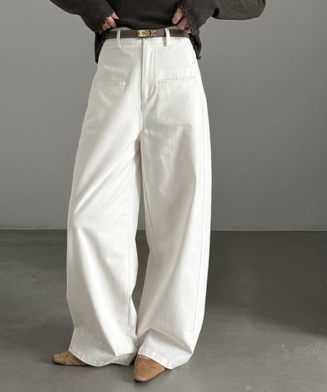 patch pocket pants / 2color　hm3255