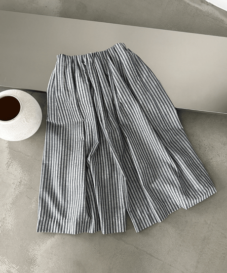 striped wide pants　hm3015