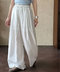 linen wide pants / 3color　hm3016