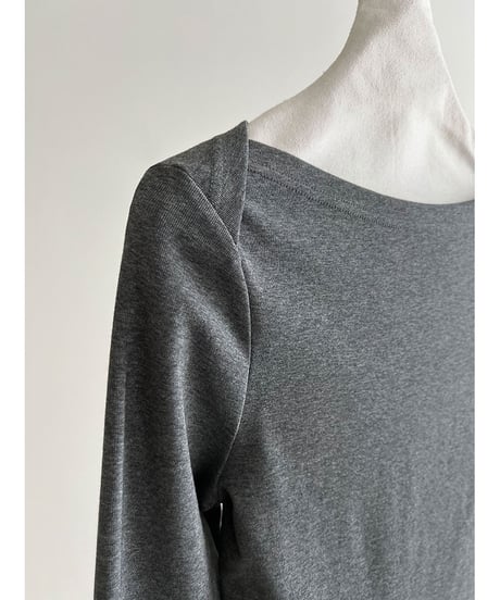 boat neck tee / 3color　hm3221