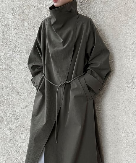 belted trench coat / 3color　hm3163