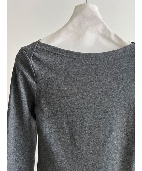 boat neck tee / 3color　hm3221