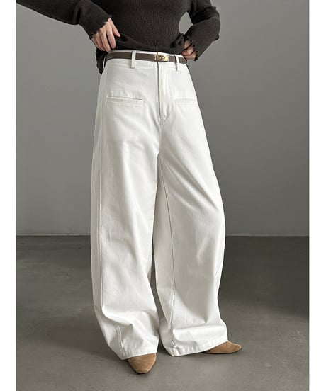 patch pocket pants / 2color　hm3255
