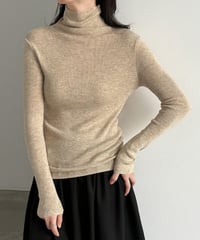 turtleneck knit top / 11color　hm3252