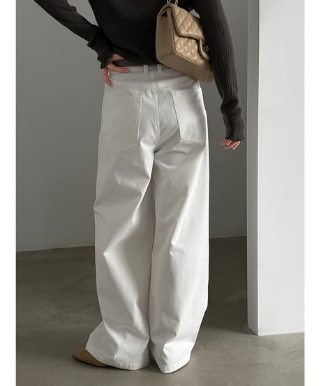 patch pocket pants / 2color　hm3255