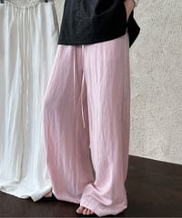 relaxed straight pants / 4color　hm3018