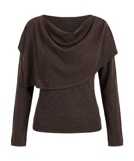 draped knit set / 3color　hm3264