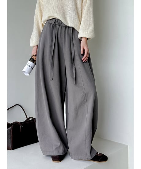 tencel wide pants / 3color　hm3289