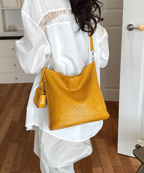 woven shoulder bag / 5color　hm3026