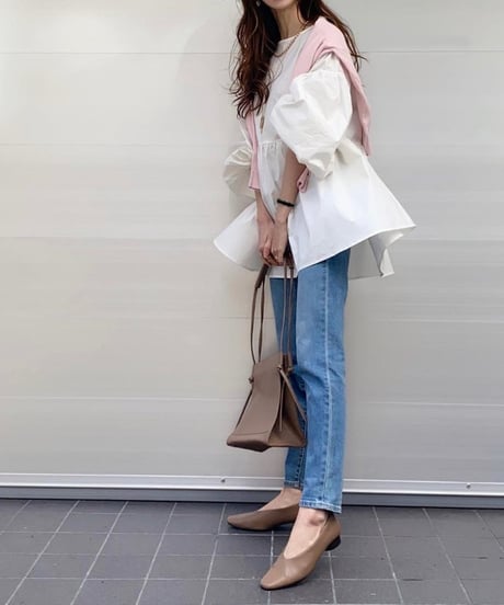 volume sleeve blouse / 2color　hm2571