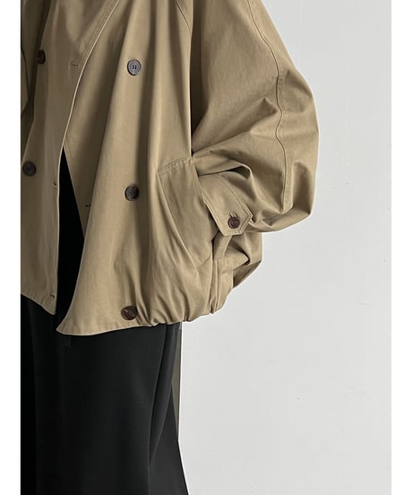 balloon hem jacket / 2color　hm3228