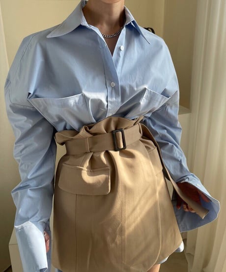 shirt skirt separates / 2color　hm3274