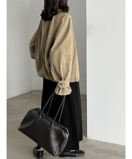 balloon hem jacket / 2color　hm3228