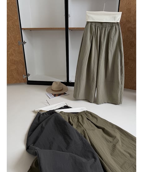 cocoon wide pants / 3color　hm3284