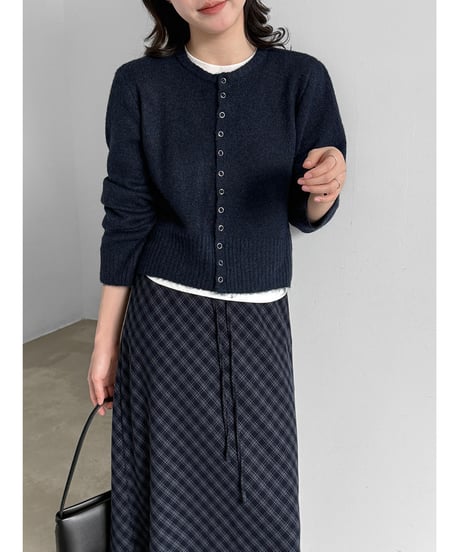 wool blend cardigan / 4color　hm3249