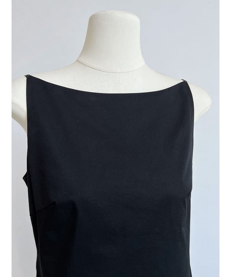 minimal black dress　hm3023