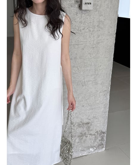 twist back dress / 3color　hm3020