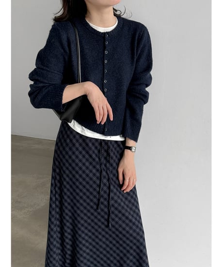 wool blend cardigan / 4color　hm3249