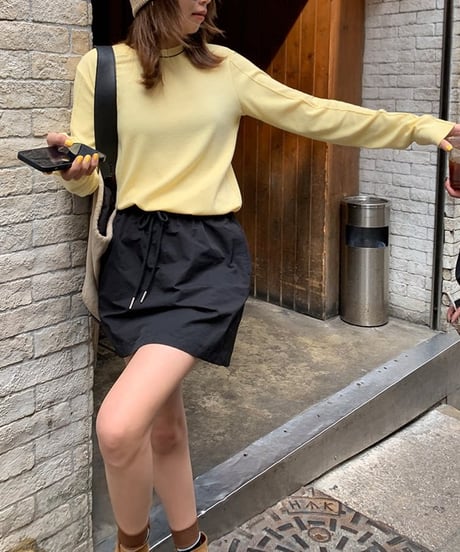 a-line mini skirt / 2color　hm1248
