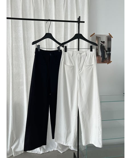 patch pocket pants / 2color　hm3255