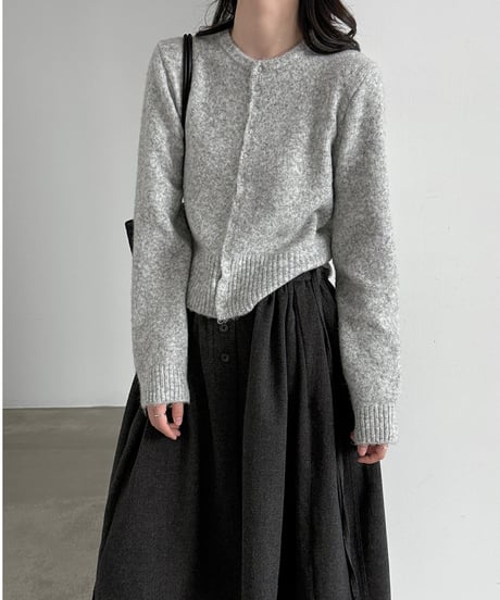 wool blend cardigan / 4color　hm3249