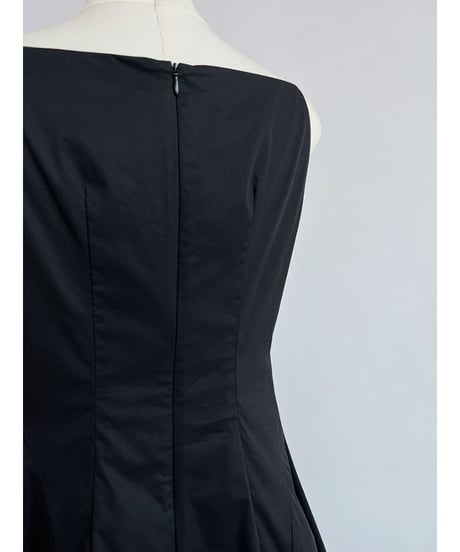 minimal black dress　hm3023