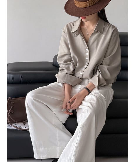 relaxed dolman shirt　hm3279