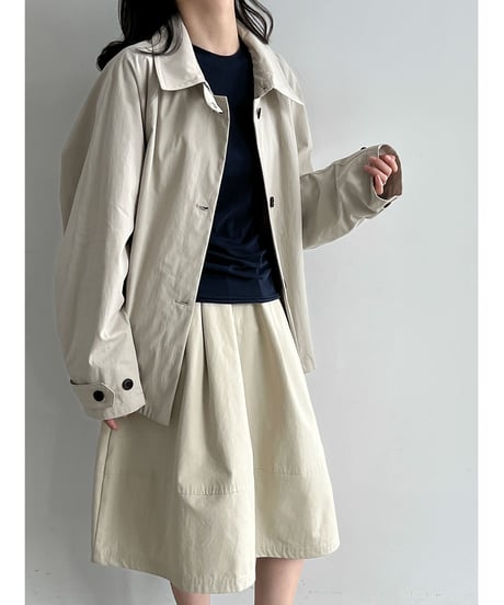 minimal collar jacket / 2color　hm3254
